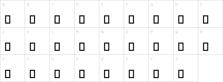 Uppercase characters