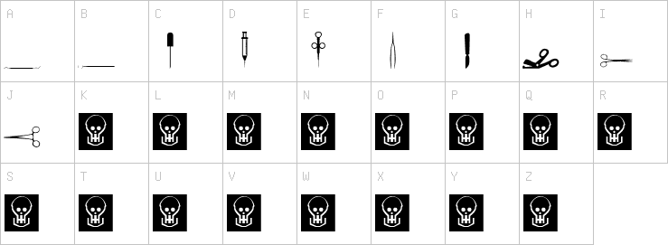 Uppercase characters