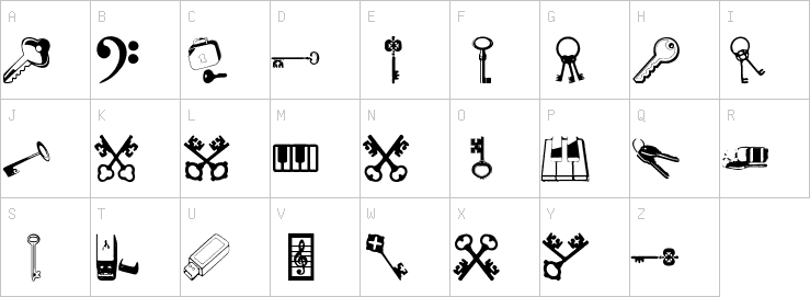 Uppercase characters