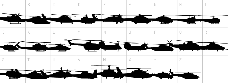 Uppercase characters