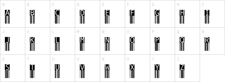 Uppercase characters