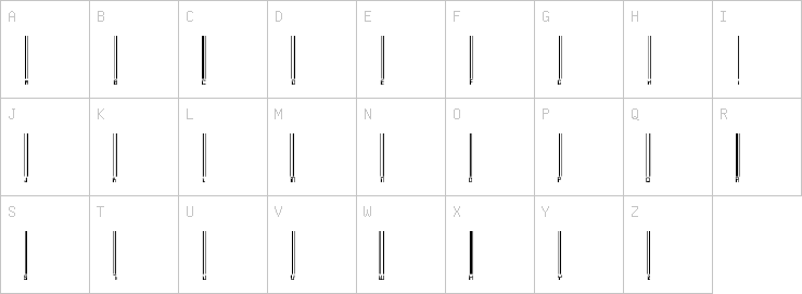 Uppercase characters