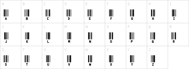 Uppercase characters