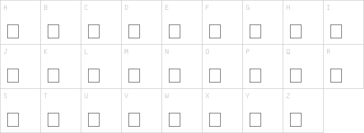 Uppercase characters