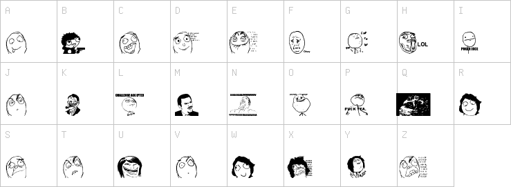 Uppercase characters