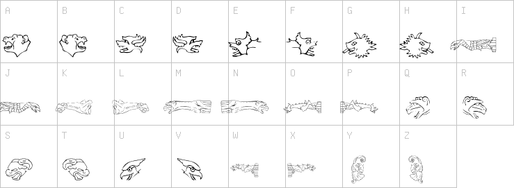 Uppercase characters