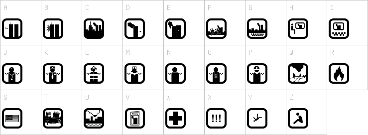 Uppercase characters