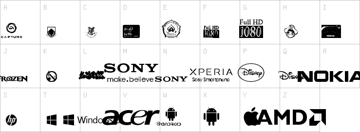 Uppercase characters