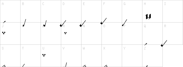 Uppercase characters