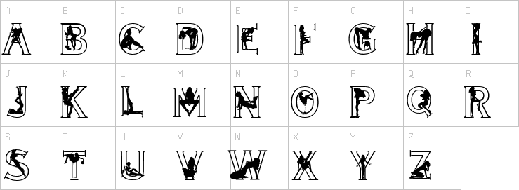 Uppercase characters