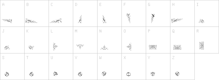 Uppercase characters