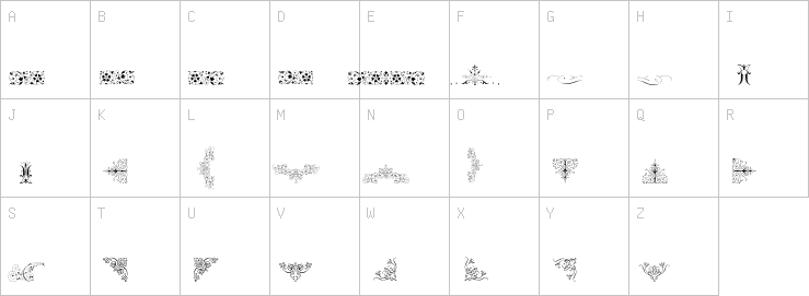 Uppercase characters