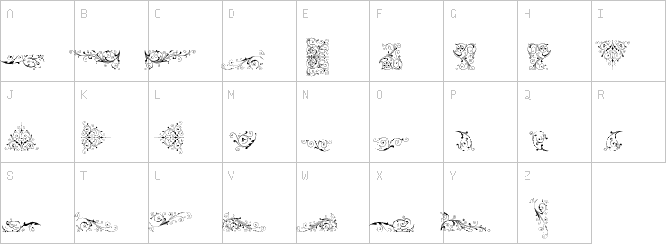 Uppercase characters