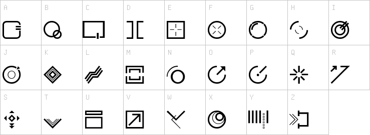 Uppercase characters