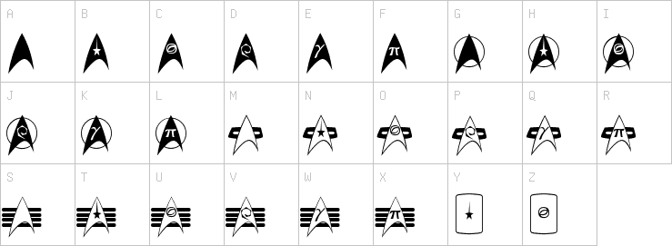 Uppercase characters