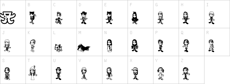 Uppercase characters