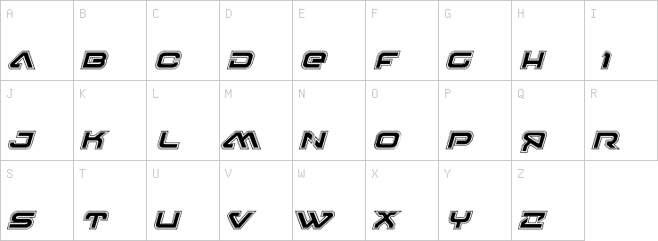 Uppercase characters