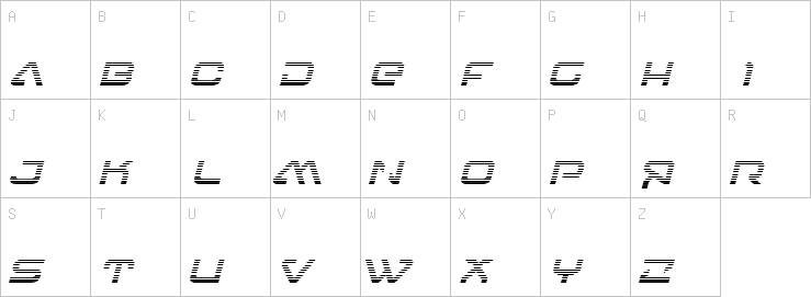 Uppercase characters