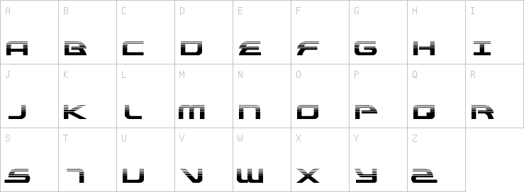 Uppercase characters