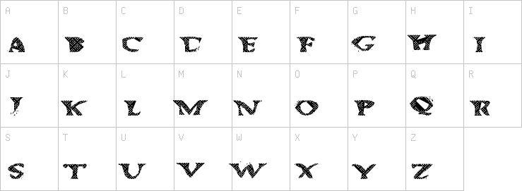 Uppercase characters