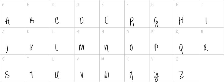 Uppercase characters