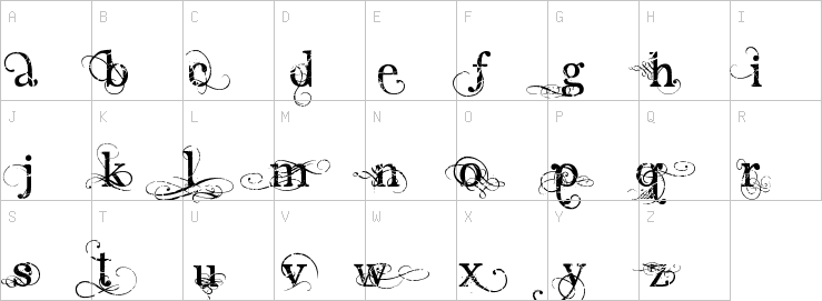 Uppercase characters