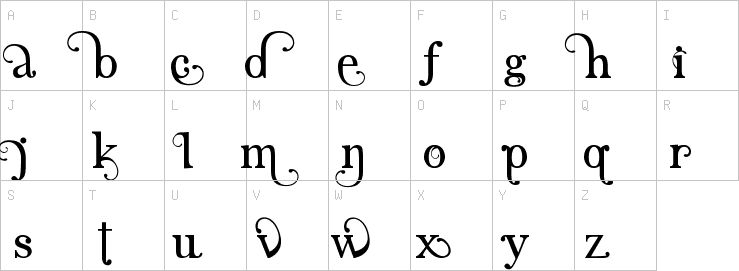 Uppercase characters