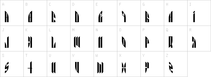 Uppercase characters