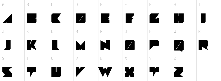 Uppercase characters