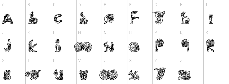 Uppercase characters