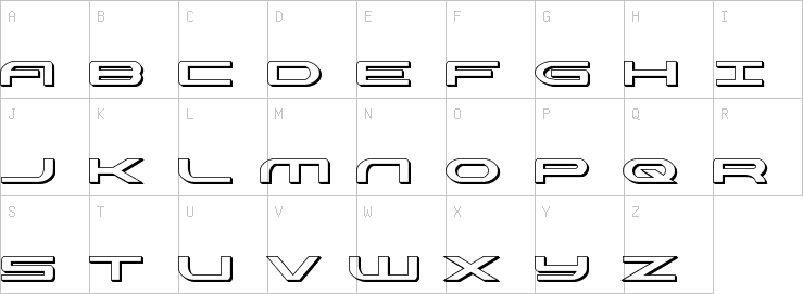 Uppercase characters