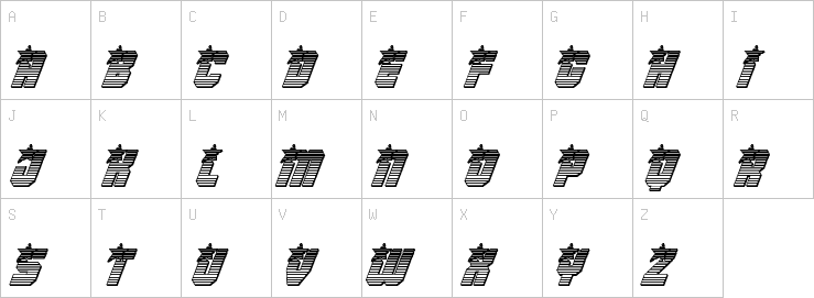 Uppercase characters