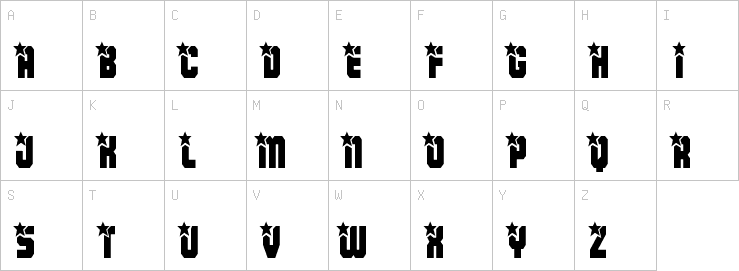 Uppercase characters