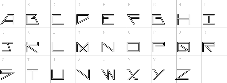 Uppercase characters