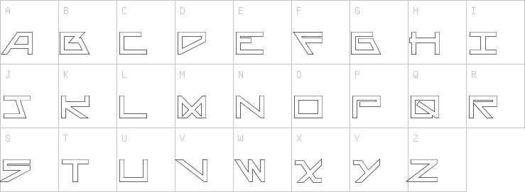 Uppercase characters