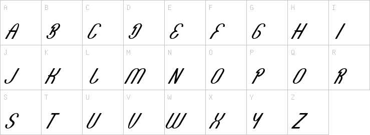 Uppercase characters