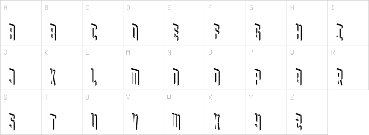 Uppercase characters