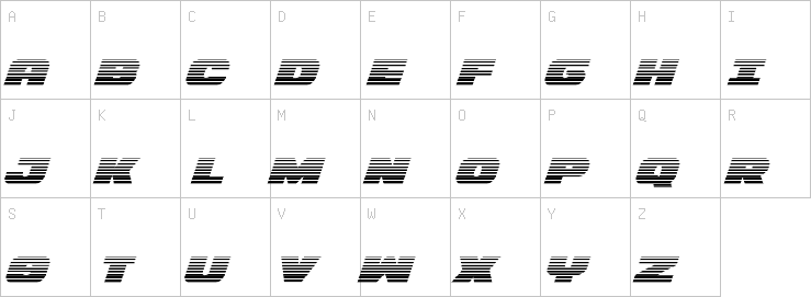 Uppercase characters