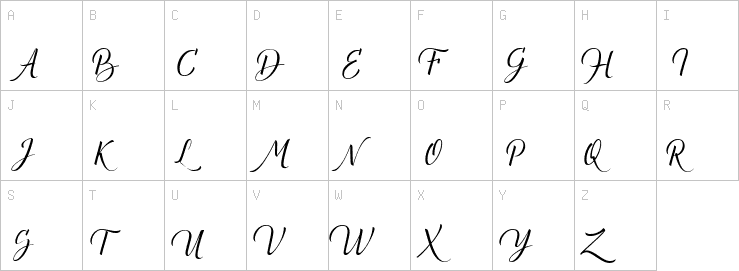 Uppercase characters