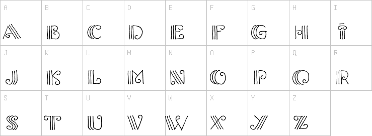 Uppercase characters