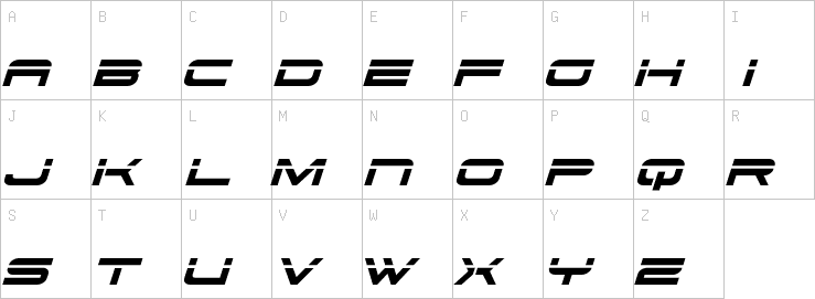 Uppercase characters