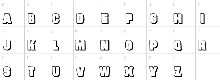 Uppercase characters