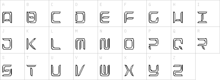 Uppercase characters