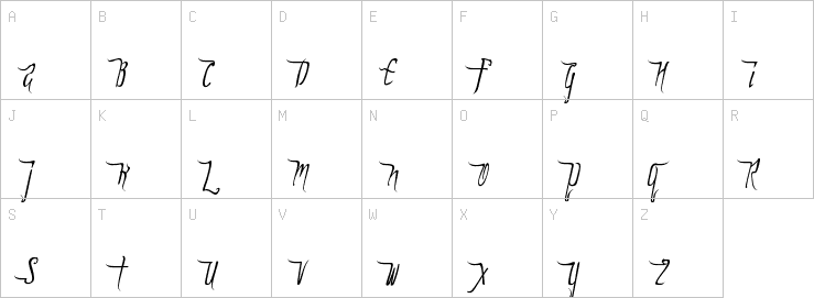 Uppercase characters