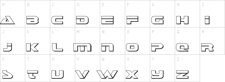 Uppercase characters