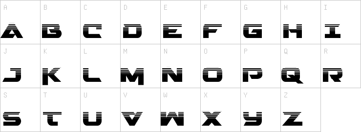 Uppercase characters