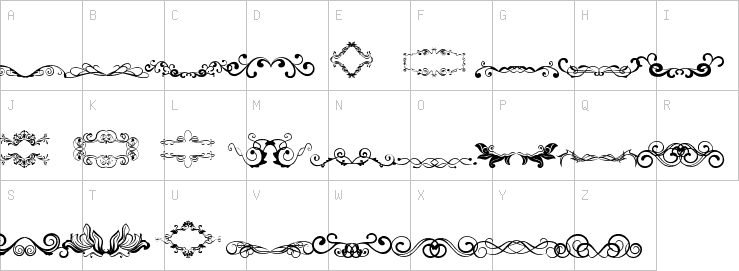 Uppercase characters