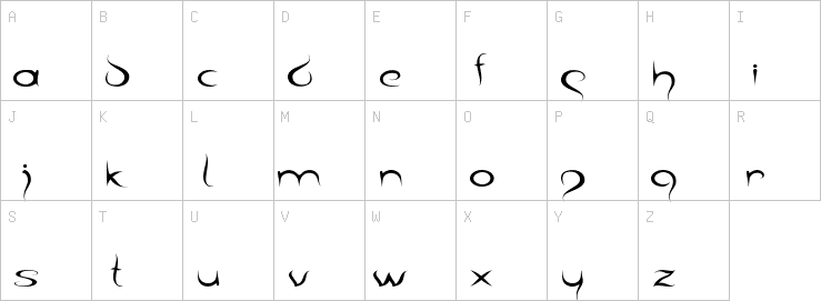 Uppercase characters