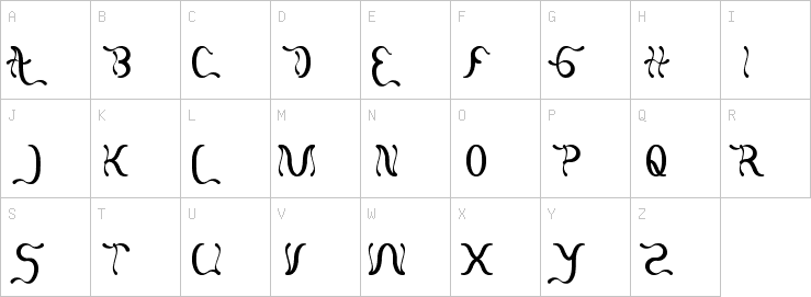 Uppercase characters