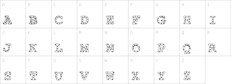 Uppercase characters